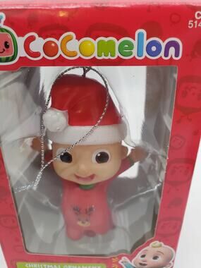 Ornament - Cocomelon JJ Santa Hat
